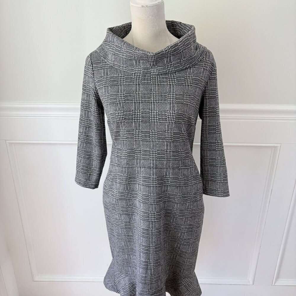 Tribal Femme Plaid Houndstooth Dress S Excellent Condition